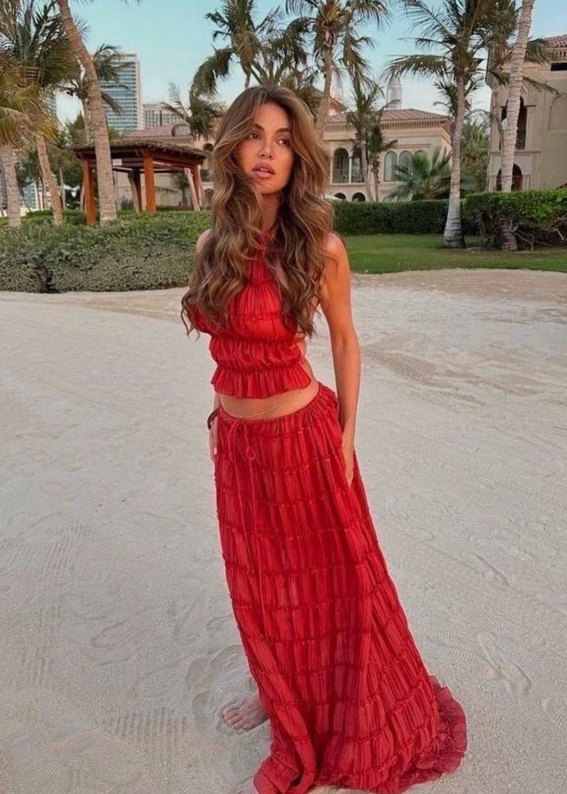 Ensemble top et jupe Summer