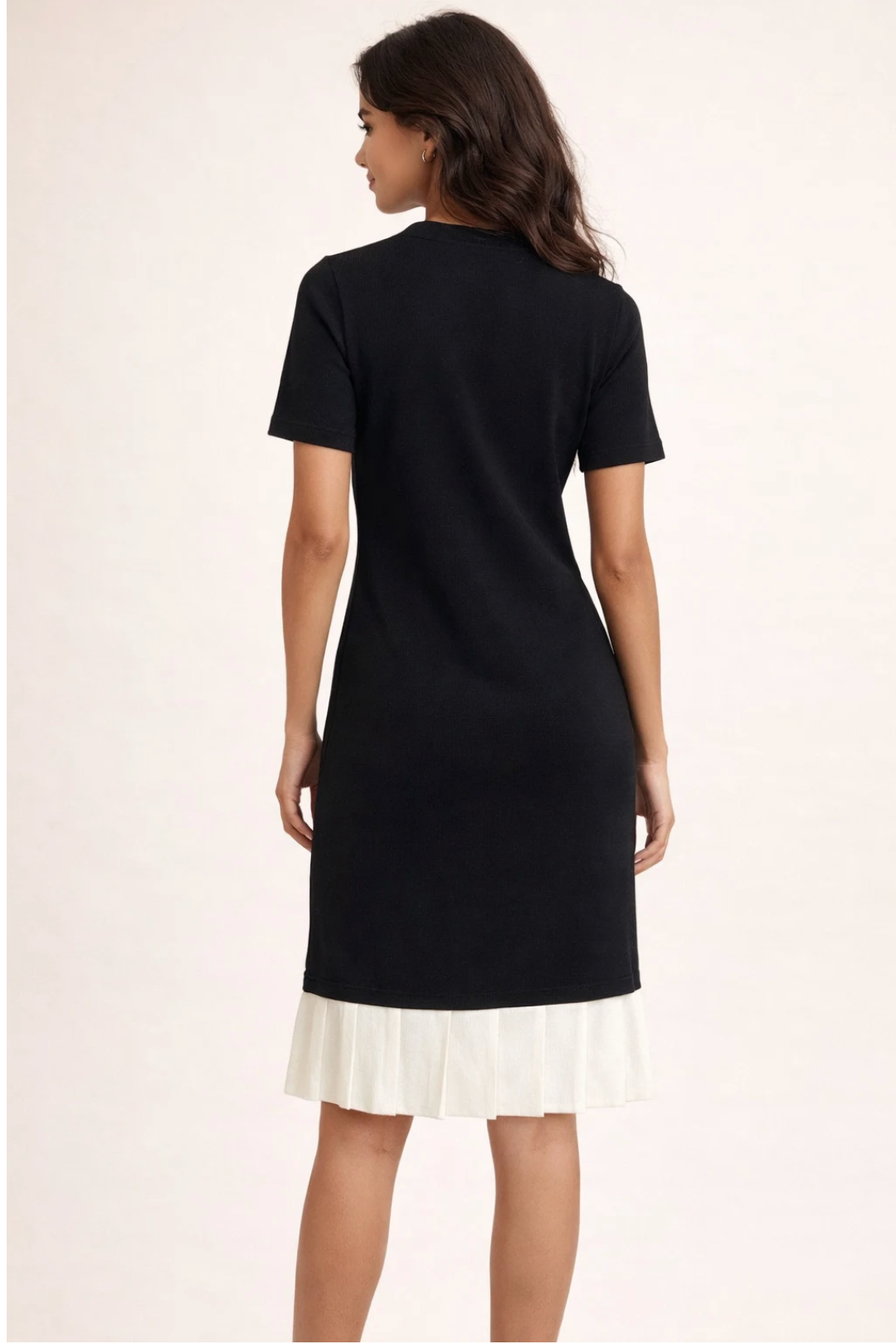 Robe midi structurée