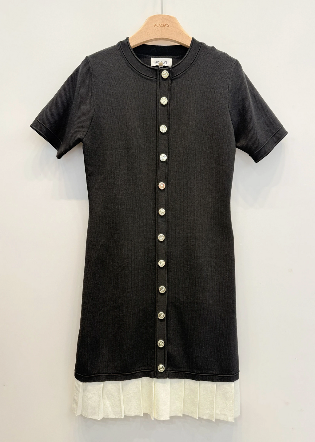 Robe midi structurée