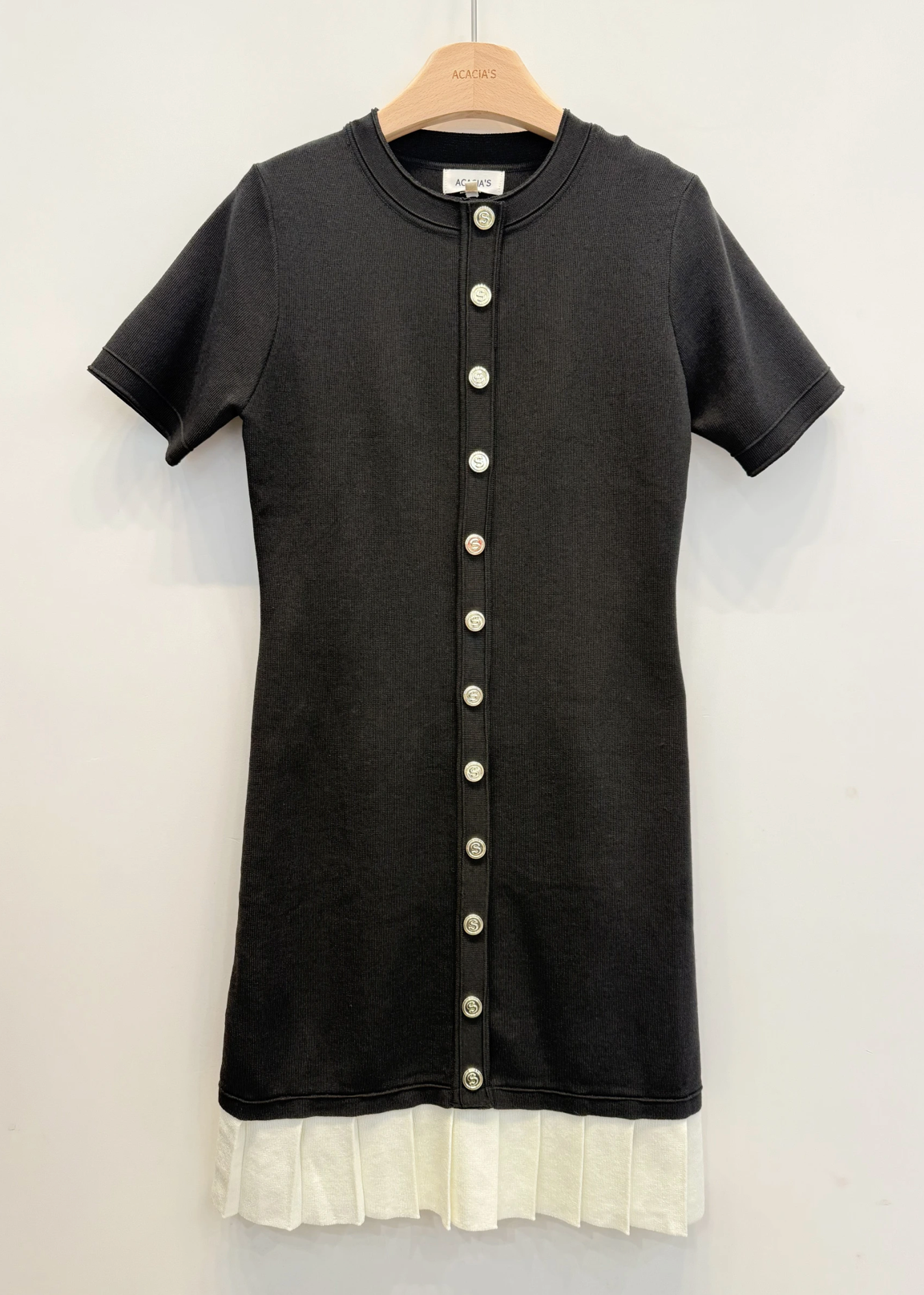 Robe midi structurée